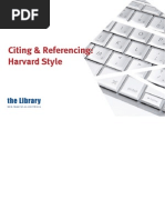Citing & Referencing Guide: Harvard Style: +44 (0) 20 7594 8820 Library ...
