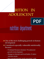 K - 26 Nutrition in Adolescent (Gizi)