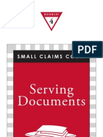 Serving documents rules