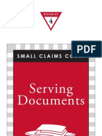 Serving Documents Rules