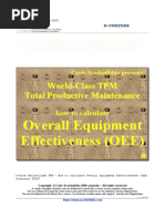 Download e-course TPM How to measure and monitor OEE Overall Equipment Effectiveness by Carlo Scodanibbio SN13917668 doc pdf
