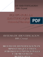 Sistema de Identificacion BBL Crystal