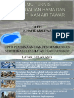 Temu Teknis Hama Dan Penyakit Ikan Air Tawar Kabupaten Soppeng