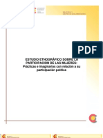 Estudio Etnografico Sobre La Participacion de Mujeres