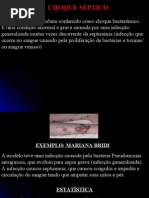 CHOQUE SÉPTICO, NEUROGÊNICO E HEMORRÁGICO