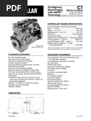 Cat C7 Oil Pan Torque Specs