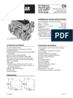 Caterpillar C9 Engine Specs