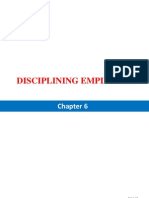 CH 6; Discpline Procedure