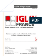 Dossier de Presse Iglù France - Nov2008