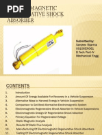 Download Electromagnetic Regenerative Shock Absorber Ppt by sanjeevbijarnia01 SN139214595 doc pdf