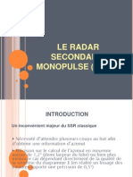 Le Radar Secondaire Monopulse (MSSR)