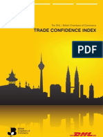 DHL/BCC Trade Confidence Index Q1, 2013