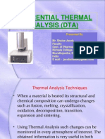 DTA Analysis Explained: Thermal Techniques for Studying Material Changes