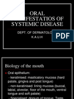 (2) Oral Manifestatios of Systemic Disease
