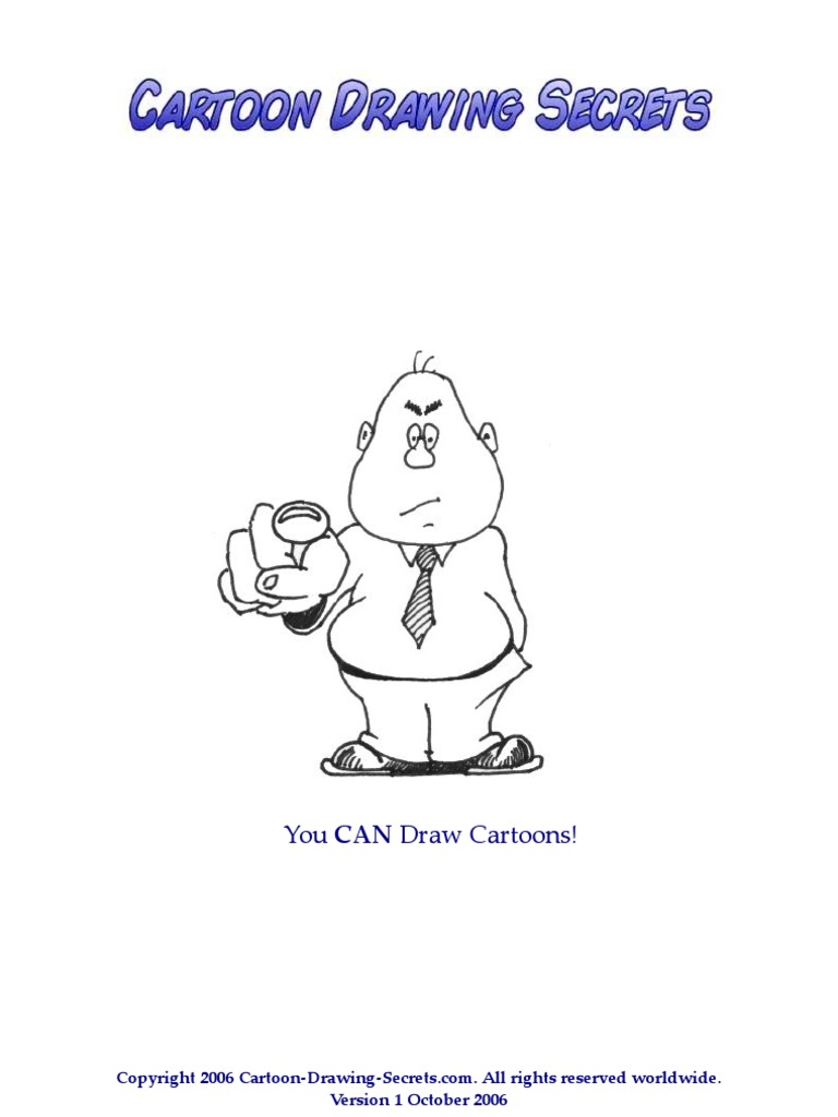 Cartoon Drawing Secrets | PDF