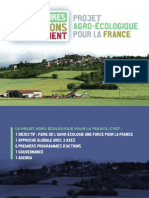 Projet agro-écologique pour la France