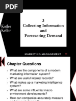 Chapter 3- Collecting Information and Forecasting Demand