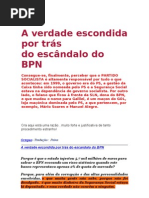 A verdade escondida por trás do