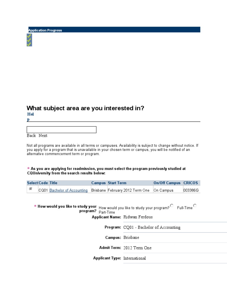 What Subject Area Are You Interested In?: Hel P | PDF | Career & Growth
