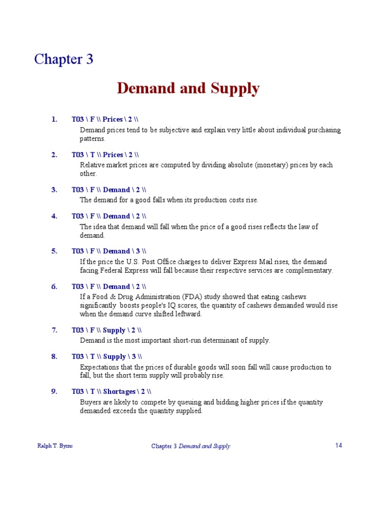 Demand and supply Supply (Economics) Supply And Demand Free 30day Trial Scribd