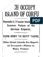 French Occupy Island of Corfu