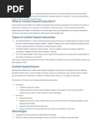 content based instruction pdf Content based second language instruction pdf.