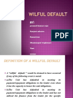 Wilful Default