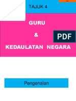 Guru & Kedaulatan Negara