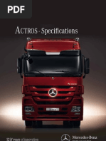 ACTROS Specifications