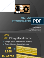 Método Etnográfico