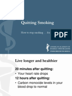 Appendix E - AAFP Quit Smoking - Patient Education