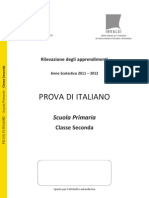 Italiano SECONDA Primaria SNV2012