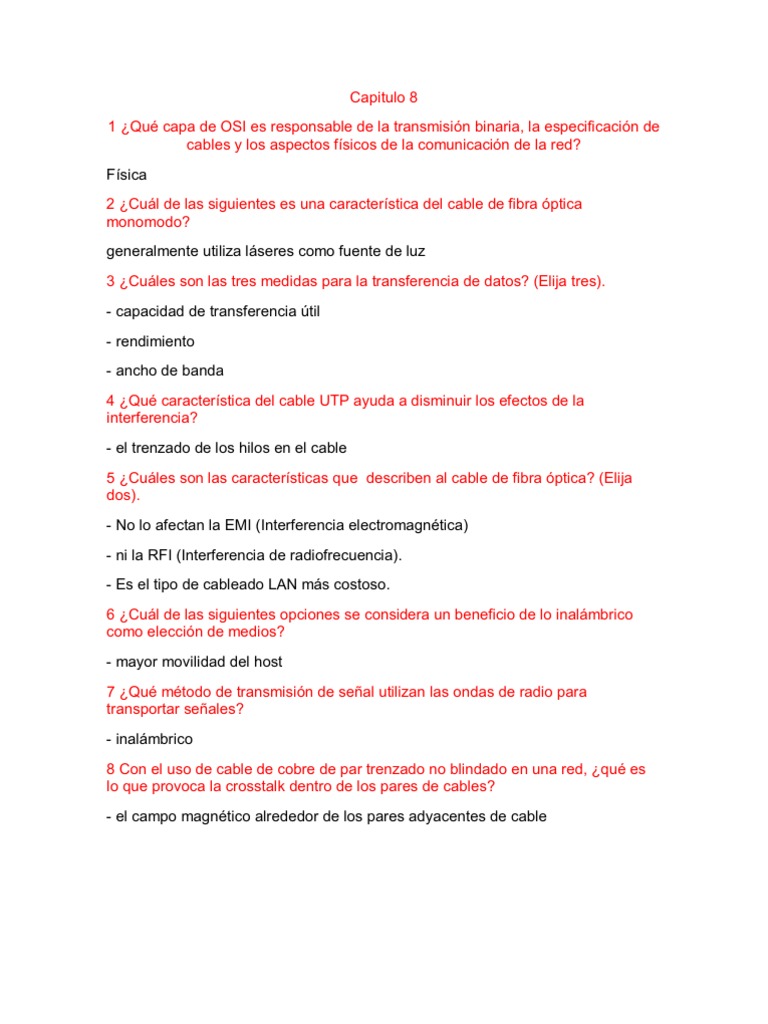 Ccna 8 - 9 | PDF | Red de computadoras | Ethernet