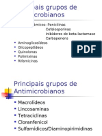 Infectologia -  Principais grupos de antimicrobianos e principios para uso racional