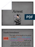 Arrest Notes