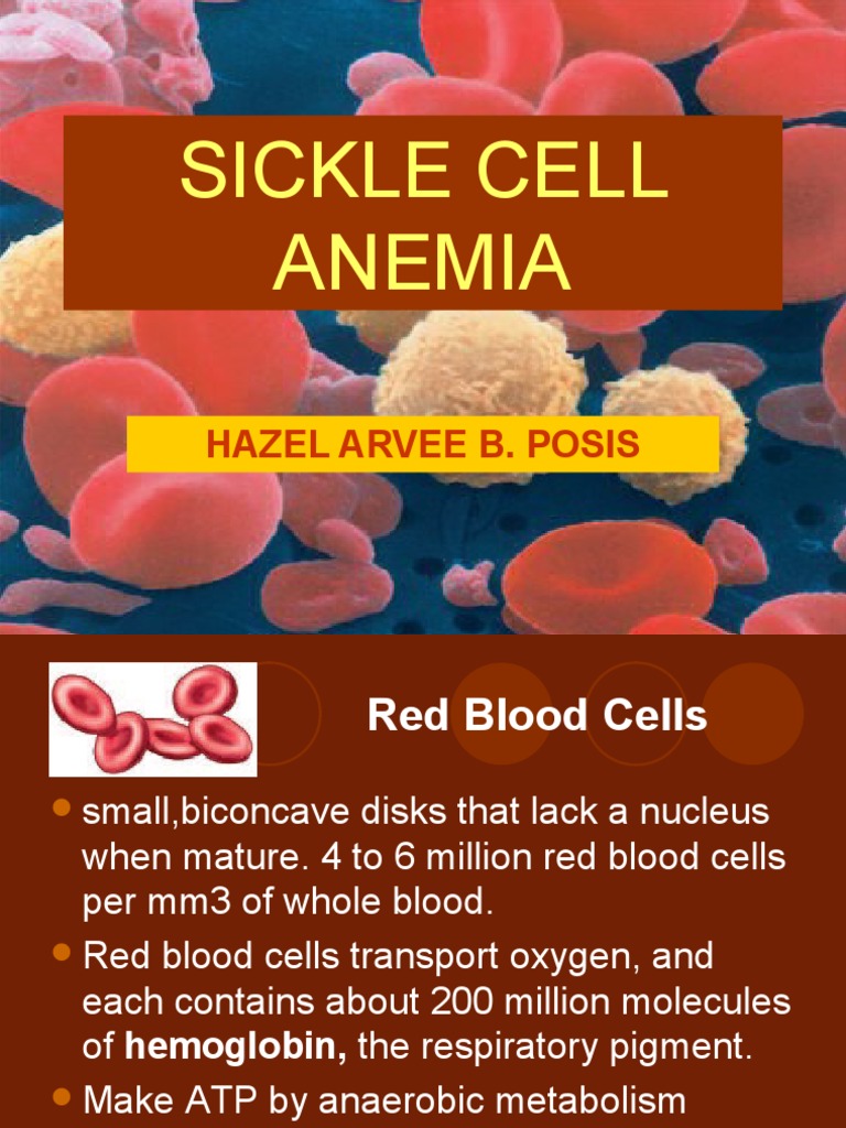 Sickle Cell Anemia | PDF | Anemia | Red Blood Cell