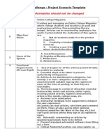 Scenario Template