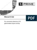 X-Gal Manual - 5prime - 1044374 - 032007