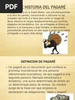 PRESENTACION SOBRE EL PAGARÉ