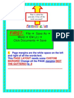 First:: File Save As Word ID# (J:) Click Documents Save