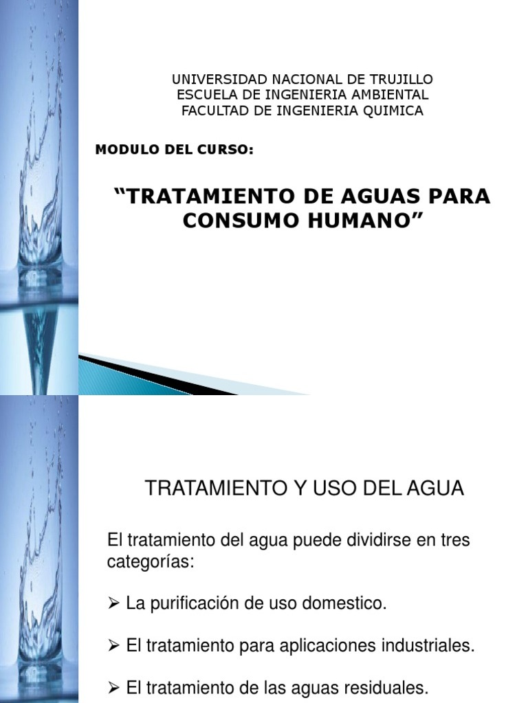 Tratamiento de Agua para Consumo Humano | PDF | Coloide | Gasolinera