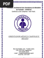 ORIENTADOR MÉDICO CAMPINAS E REGIÃO - FEVEREIRO -2013