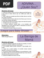 Programa Baby Shower | PDF