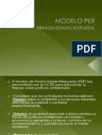 Modelo PER analiza relaciones ambiente-economía