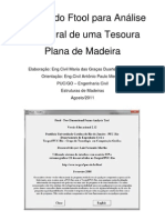 Tutorial - FTOOL - Estrutura de Madeira