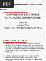 Capacidade de Cargas - Aula 04