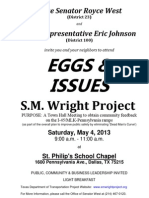 Eggs and Issues - S M Wright