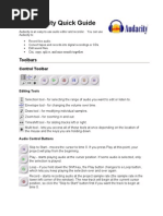 Audacity Quick Guide