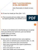 Presentación Sexualidad y Etica Sexual Dentro Del Matrimonio