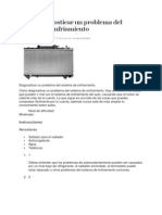 Cómo Diagnosticar Un Problema Del Sistema de Enfriamiento